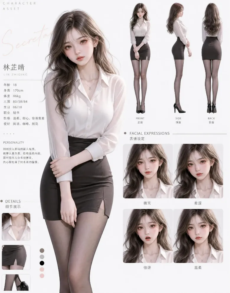 BJD风格现代女主人设 | GPT-Image2【附完整提示词】-第2张-萌酷AI