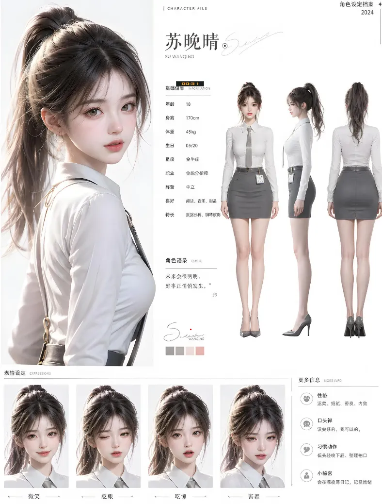 BJD风格现代女主人设 | GPT-Image2【附完整提示词】-第4张-萌酷AI