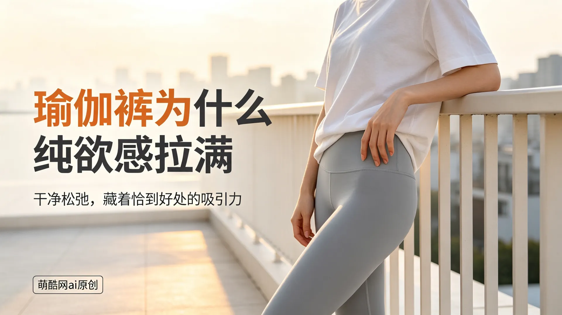 为什么瑜伽裤自带“纯欲感”？不是衣服的问题，是氛围感的平衡
