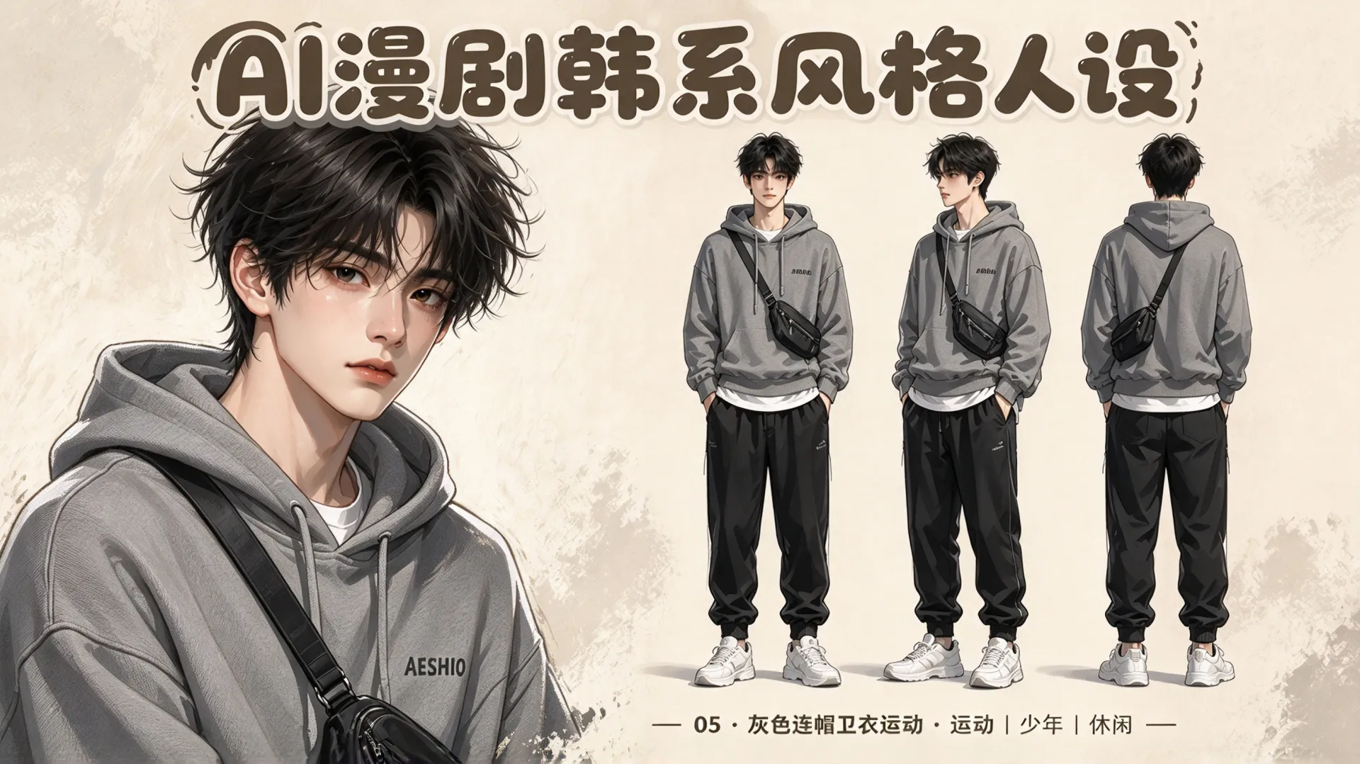 扒了30部女频爆款，男主全靠这5套脸型穿搭！附提示词-萌酷AI-第5张.webp